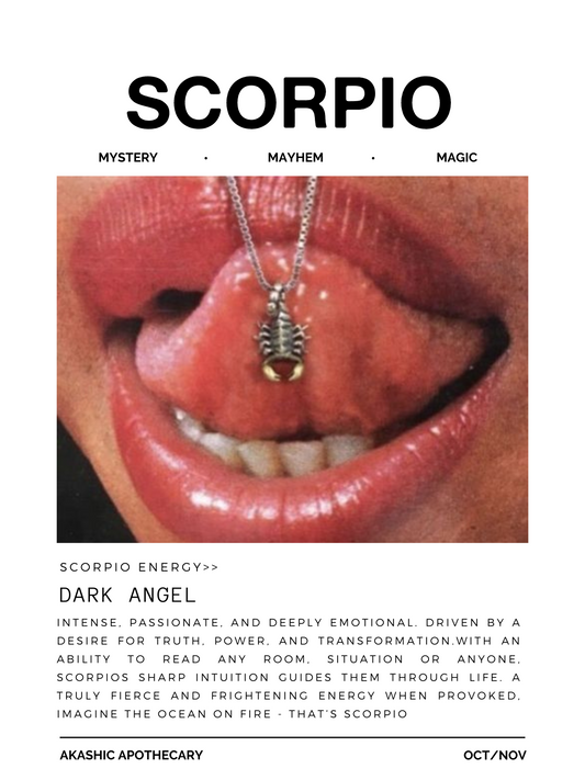 Scorpio Zodiac Poster