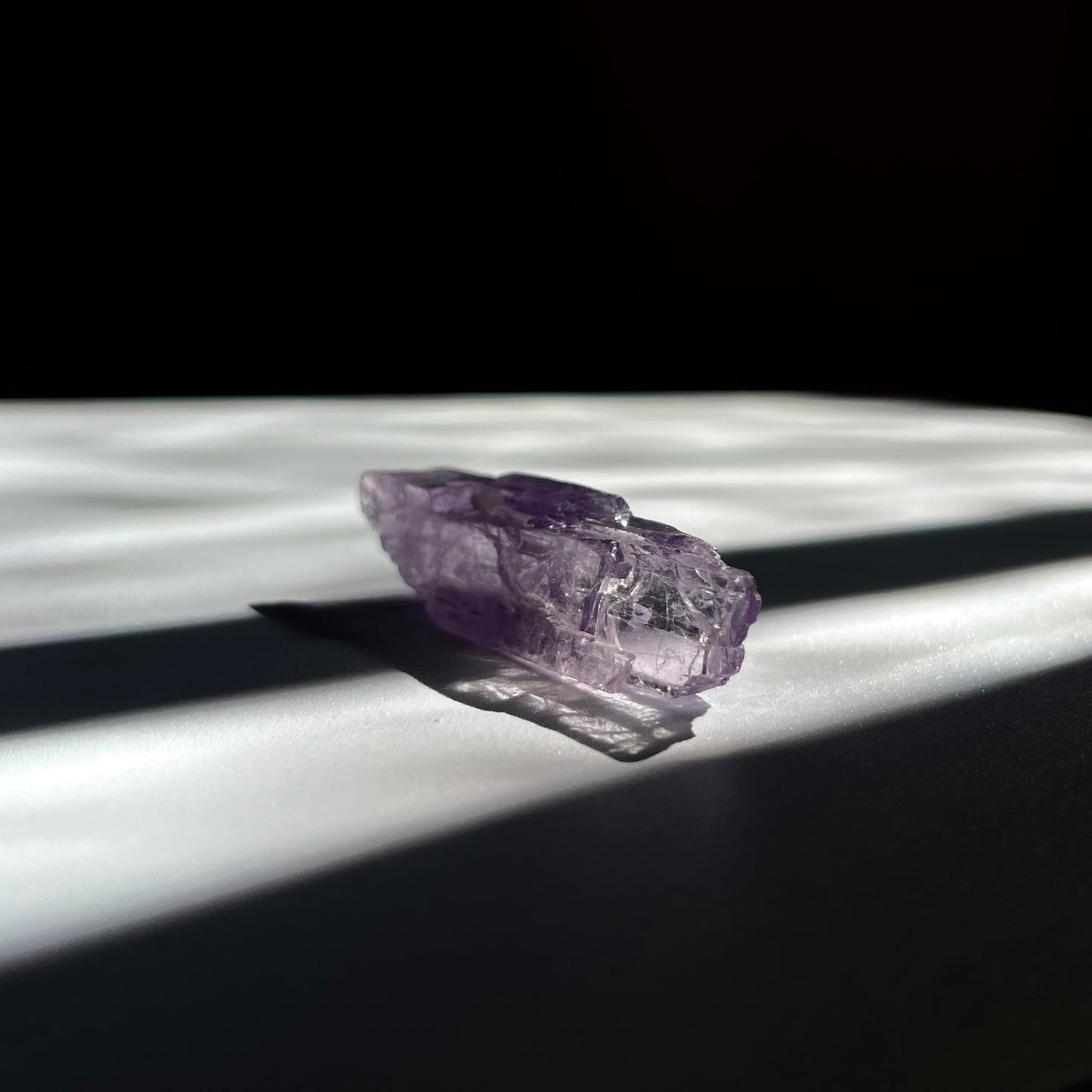 High Grade Purple Kunzite Gem Quality Specimen 20g