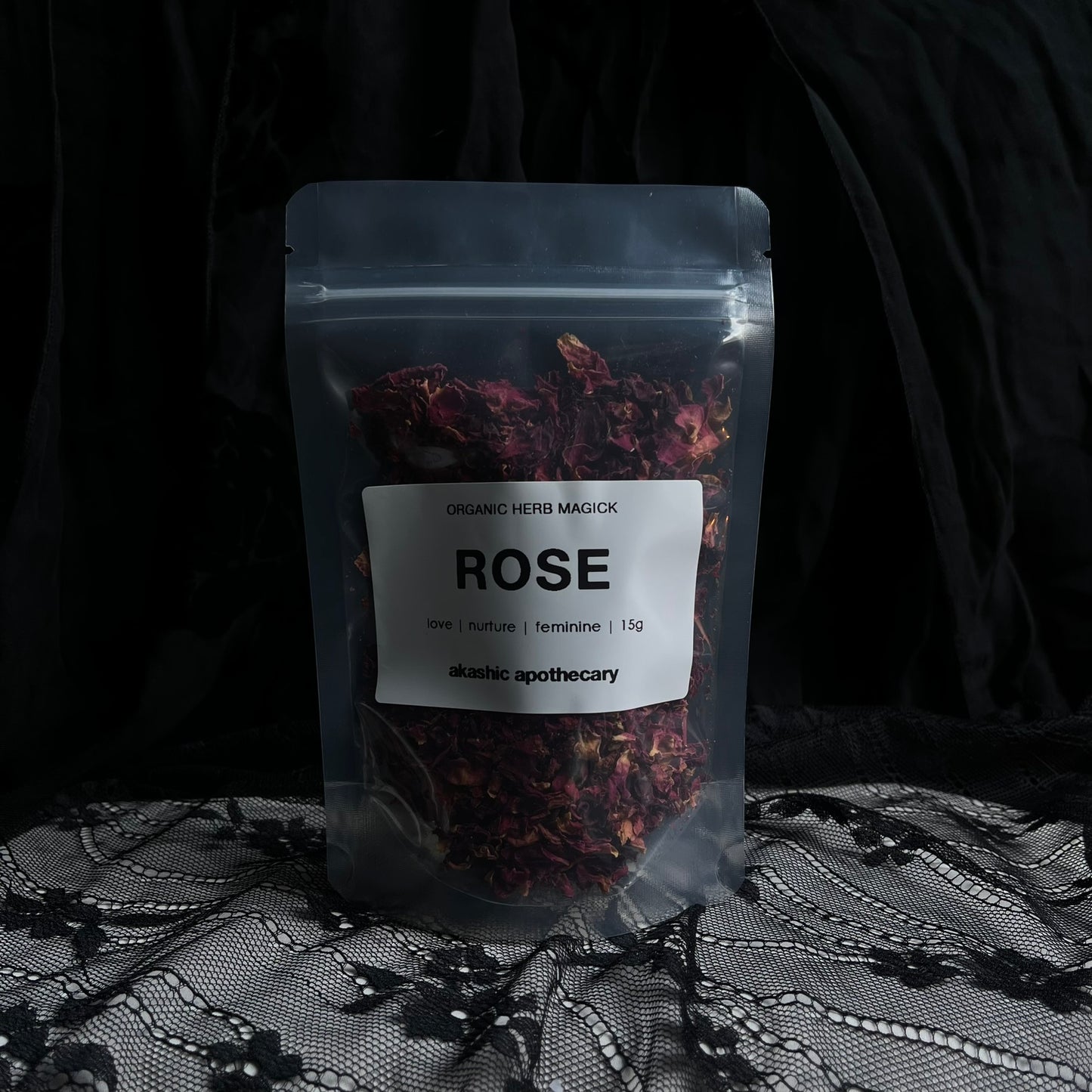 Organic Red Rose Petals