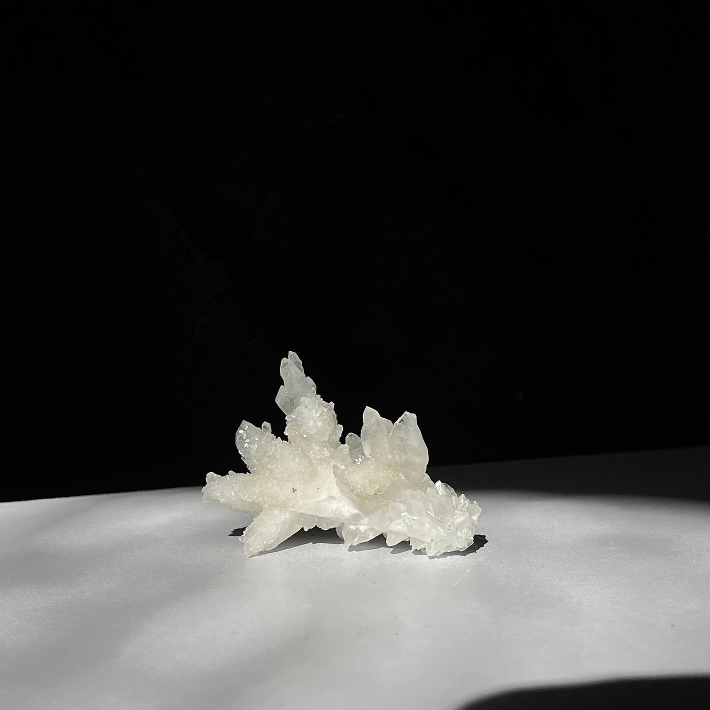 White Aragonite & Calcite Specimen 74g