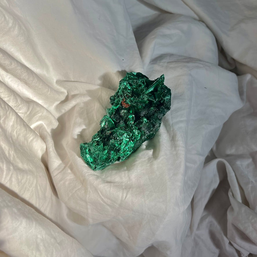 Fibrous Malachite Specimen 307g