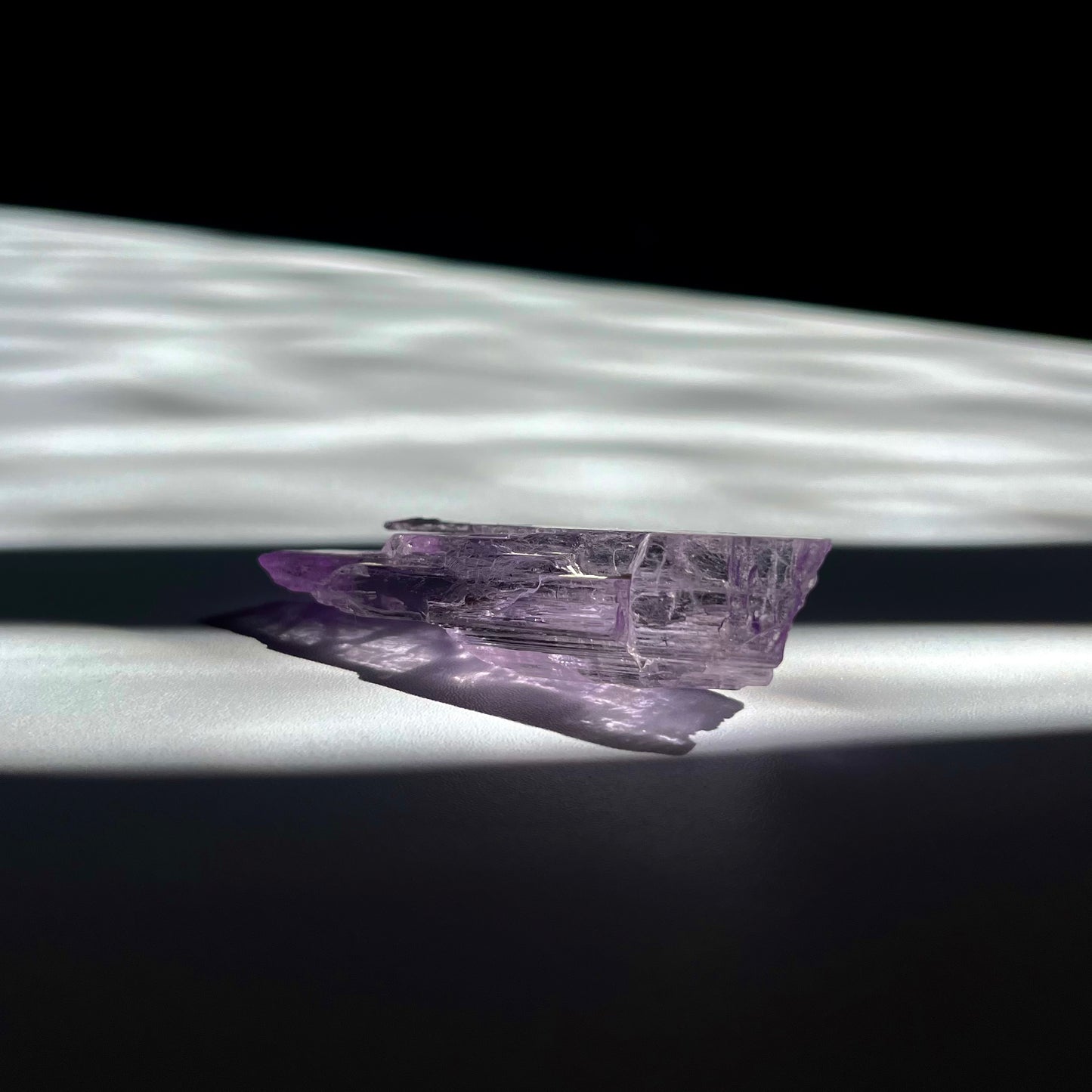 High Grade Purple Kunzite Gem Quality Specimen 20g