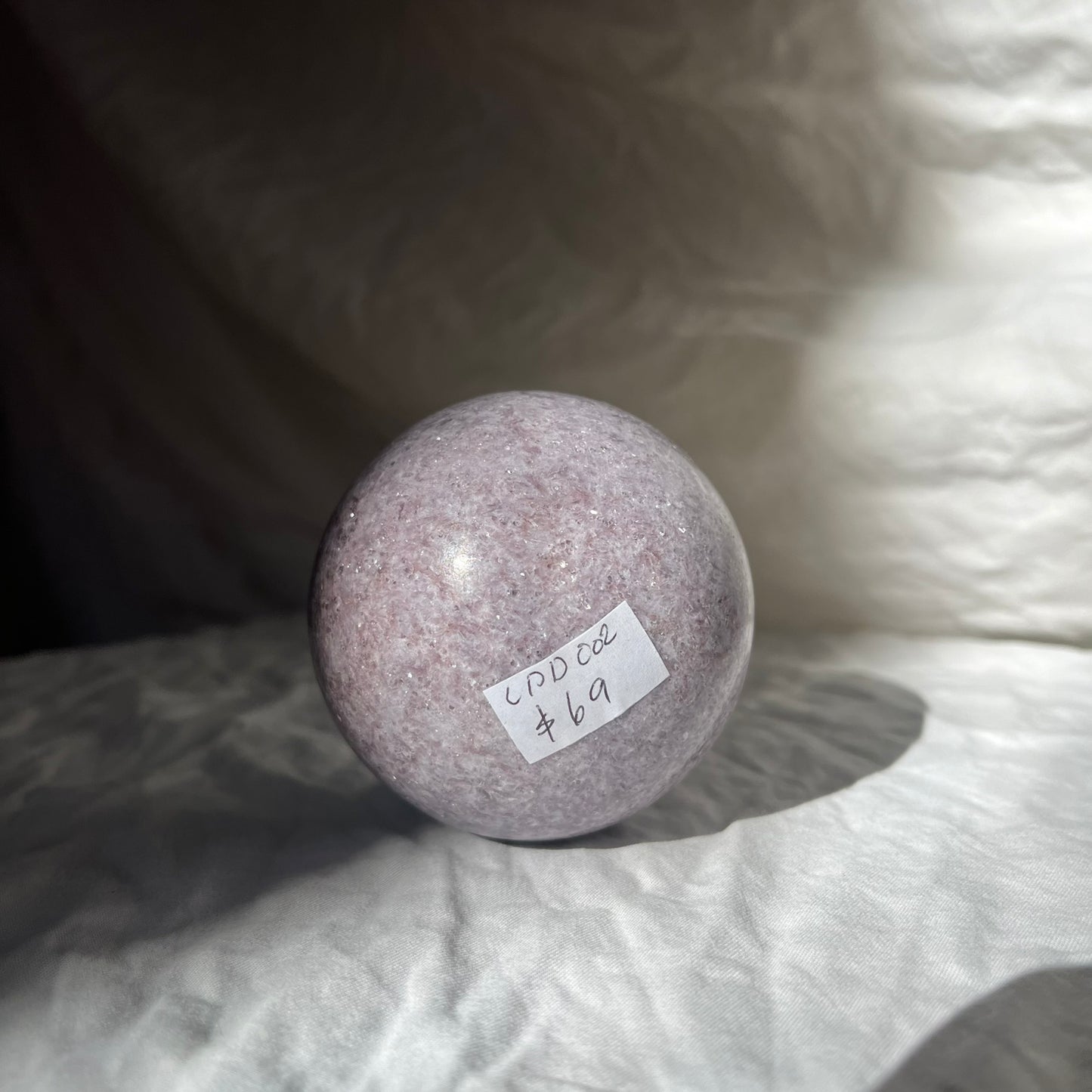 Lepidolite Sphere 7cm