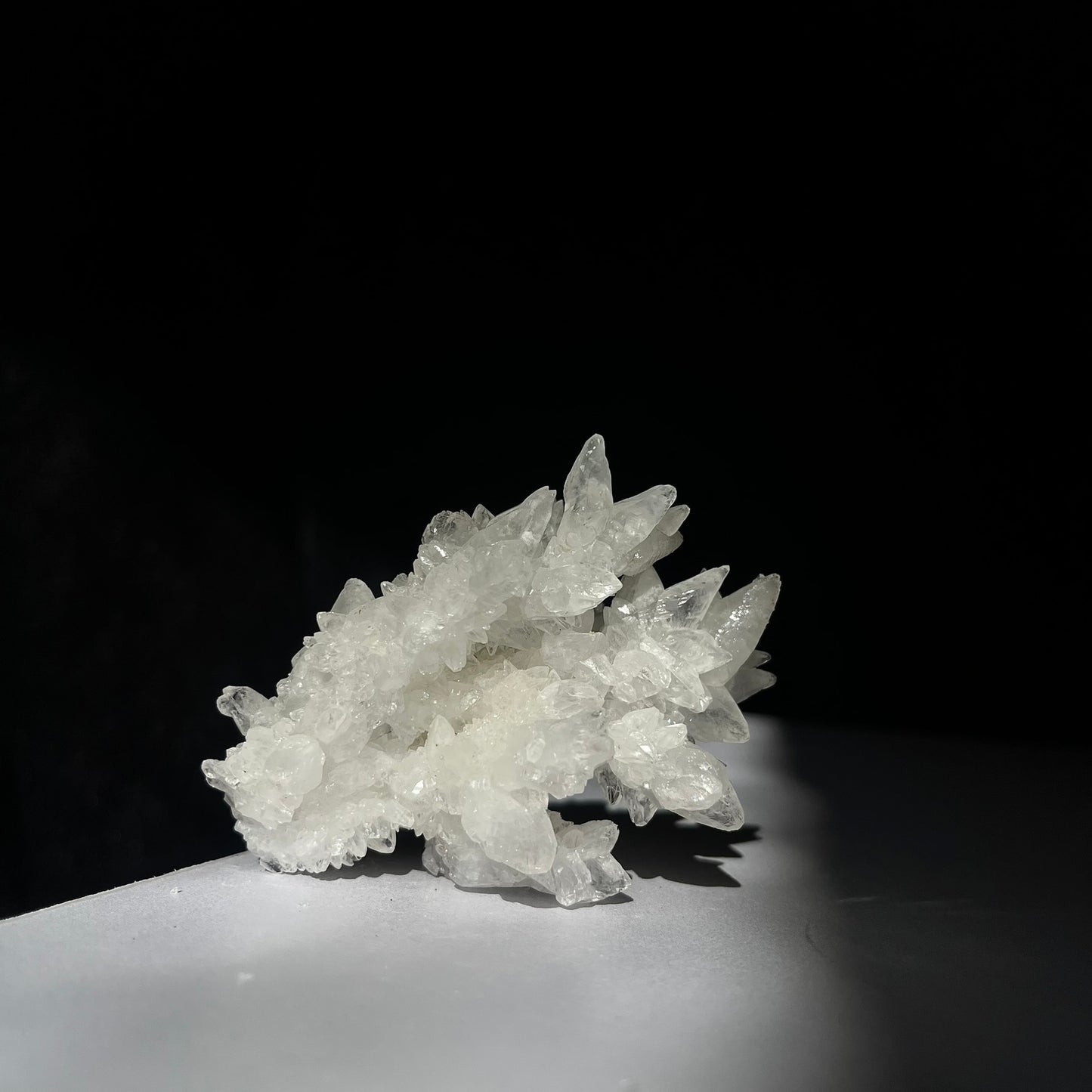 White Aragonite & Calcite Specimen 137g