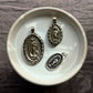 Virgin Mary Detailed Floral Pendant