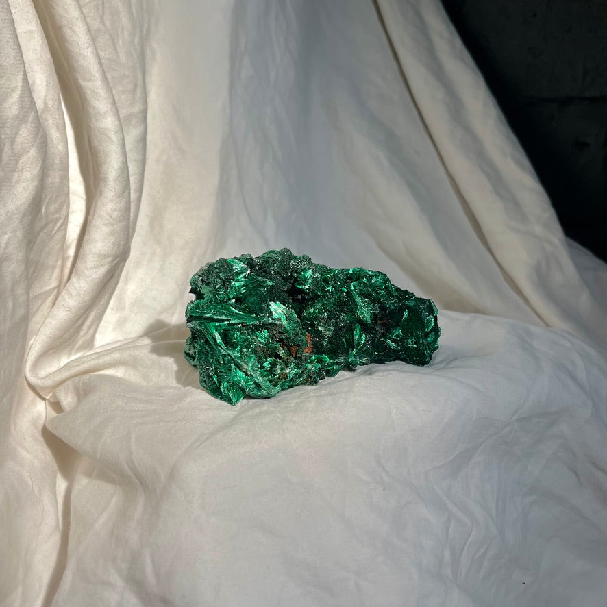 Fibrous Malachite Specimen 307g