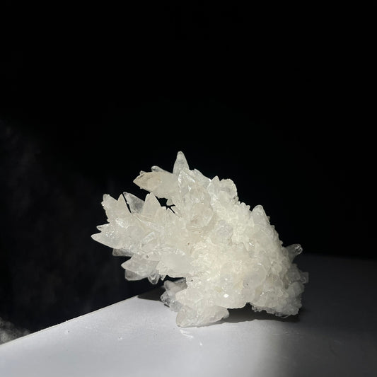 White Aragonite & Calcite Specimen 137g